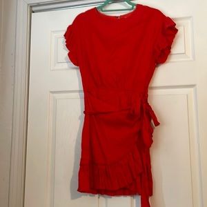 Size medium- ètophe studios, red/orange dress